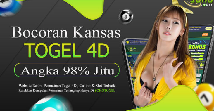 Sohotogel : Bocoran Angka Togel Kansas 2D 3D 4D Terakurat